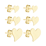 Trio Dourado de Coração Torto